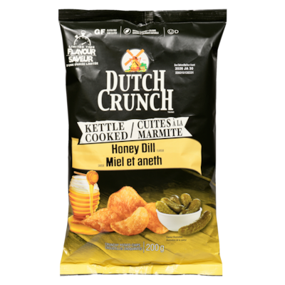 Old Dutch Crunchy Potato Chips Honey Dill Flavour 200 g, $2.65/100g