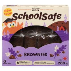 School Safe Brownies, 8 Pouches - 280 g | Loblaws
