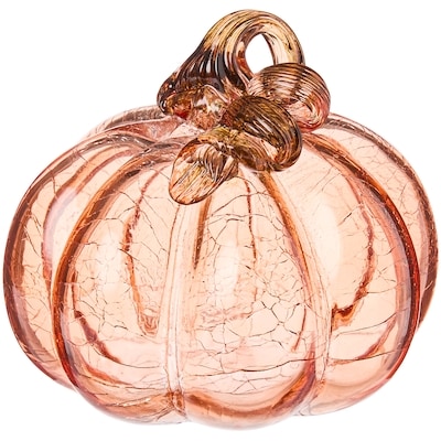 Life at Home Medium Glass Pumpkin Decoration 1 ea, $14.00/1ea