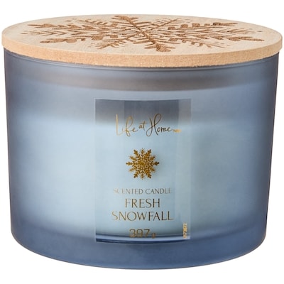 Life at Home Fresh Snowfall Scented Candle 1 ea, $16.00/1ea