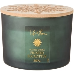 Life at Home Frosted Eucalyptus Scented Candle 1 ea, $16.00/1ea
