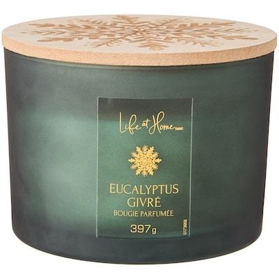 Life at Home Bougie parfumée Eucalyptus givré 1 ea, 16,00 $/1ch