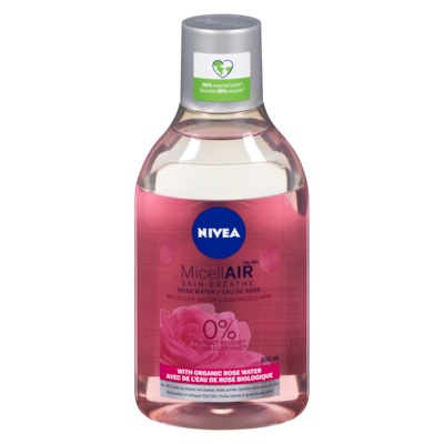 Nivea Eau micellaire eau de rose 400 ml, 3,25 $/100ml