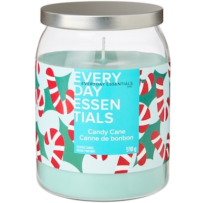 Everyday Essentials Bougie parfumée à la canne de bonbon 1 ea, 10,00 $/1ch