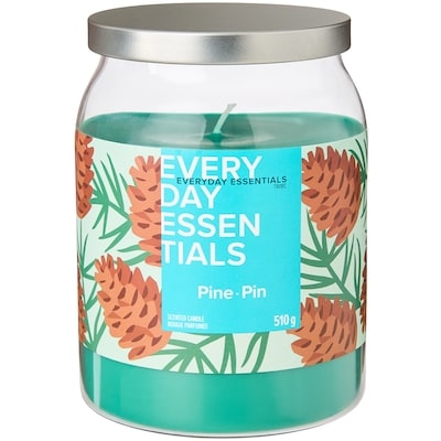 Everyday Essentials Pine Scented Candle 1 ea, $10.00/1ea