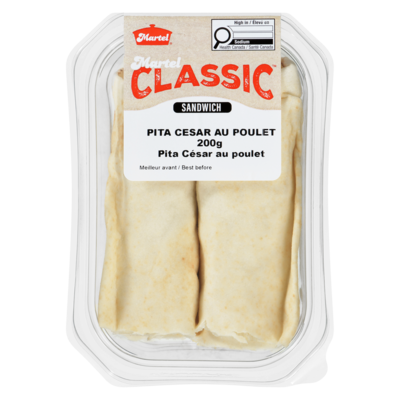 Martel Sandwich Pita Cesar Au Poulet 200 g, $3.50/100g