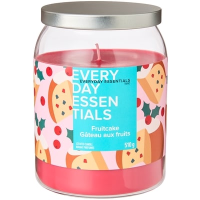 Everyday Essentials Fruitcake Scented Candle 1 ea, $10.00/1ea
