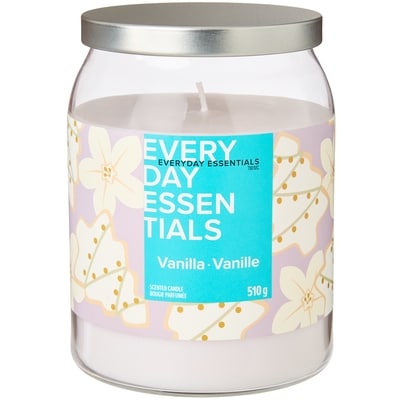 Everyday Essentials Bougie parfumée à la vanille 1 ea, 10,00 $/1ch
