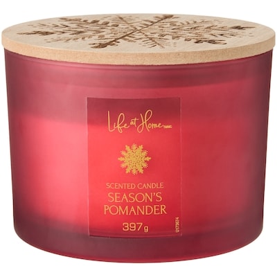 Life at Home Season's Pomander Scented Candle 1 ea, $16.00/1ea