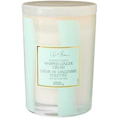 Life at Home Bougie parfumée Crème de gingembre fouettée 1 ea, 12,00 $/1ch