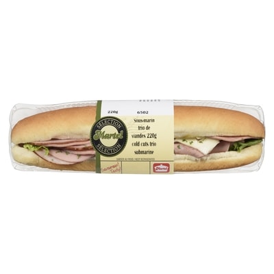 Martel Cold Cuts Trio Submarine 190 g, $3.16/100g