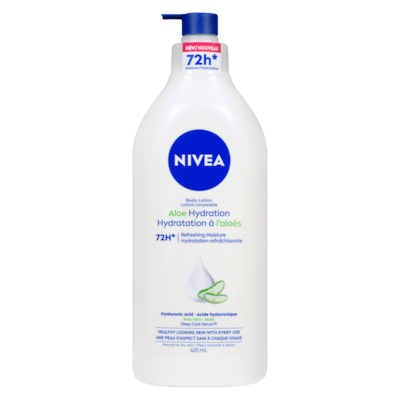 Nivea Body Lotion Aloe Hydration Normal To Dry Skin 625 ml, $2.32/100ml