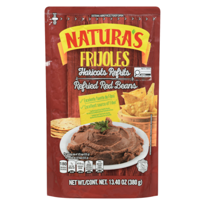 Natura Refried Red Beans Frijoles 380 g, $1.31/100g