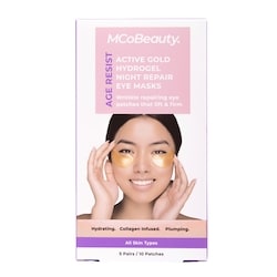 MCoBeauty Age Resist - Active Gold Hydrogel Night Repair Eye Masks - 5 Pairs 1 ea, $17.99/1ea