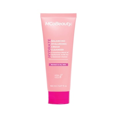 MCoBeauty Hydrate - Balancing Hyaluronic Cream Cleanser 1 ea, $13.99/1ea