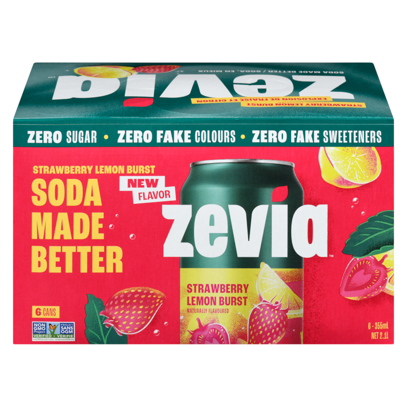 Soda Strawberry Lemon Burst