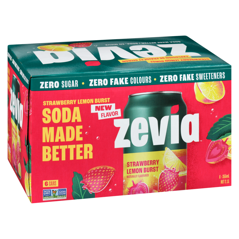 Soda Strawberry Lemon Burst