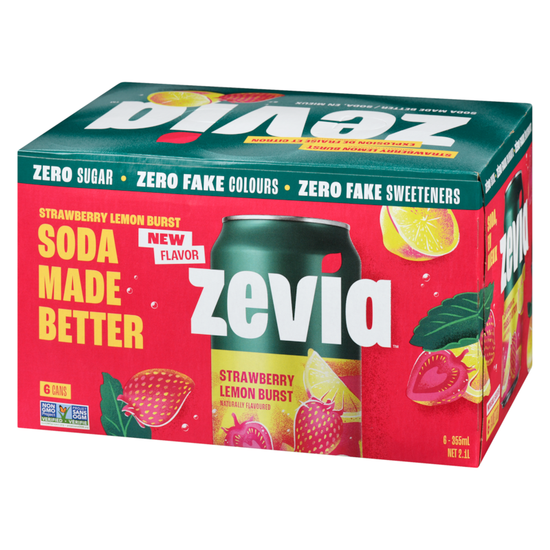 Soda Strawberry Lemon Burst