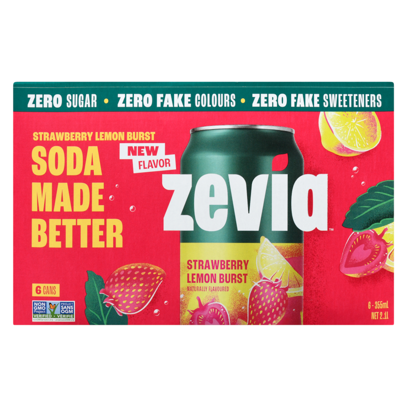 Soda Strawberry Lemon Burst