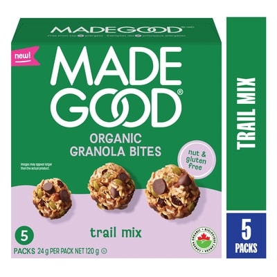 Made Good Organic Granola Bites Trail Mix 120 g, $3.33/100g