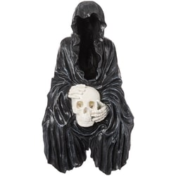 null Décoration de faucheur avec tête de mort lumineuse 1 ea, 24,00 $/1ch
