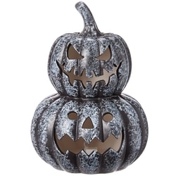 null Light Up Stacked Pumpkin Decoration - Black 1 ea, $16.00/1ea