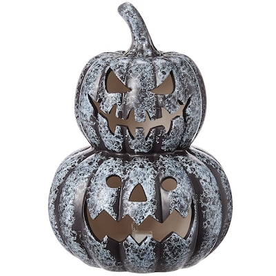 null Citrouilles décoratives empilées lumineuses – noir 1 ea, 16,00 $/1ch
