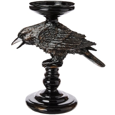 null Crow Candleholder Centrepiece 1 ea, $15.00/1ea