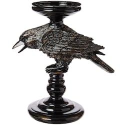 null Centre de table avec porte-bougie et corbeau 1 ea, 15,00 $/1ch