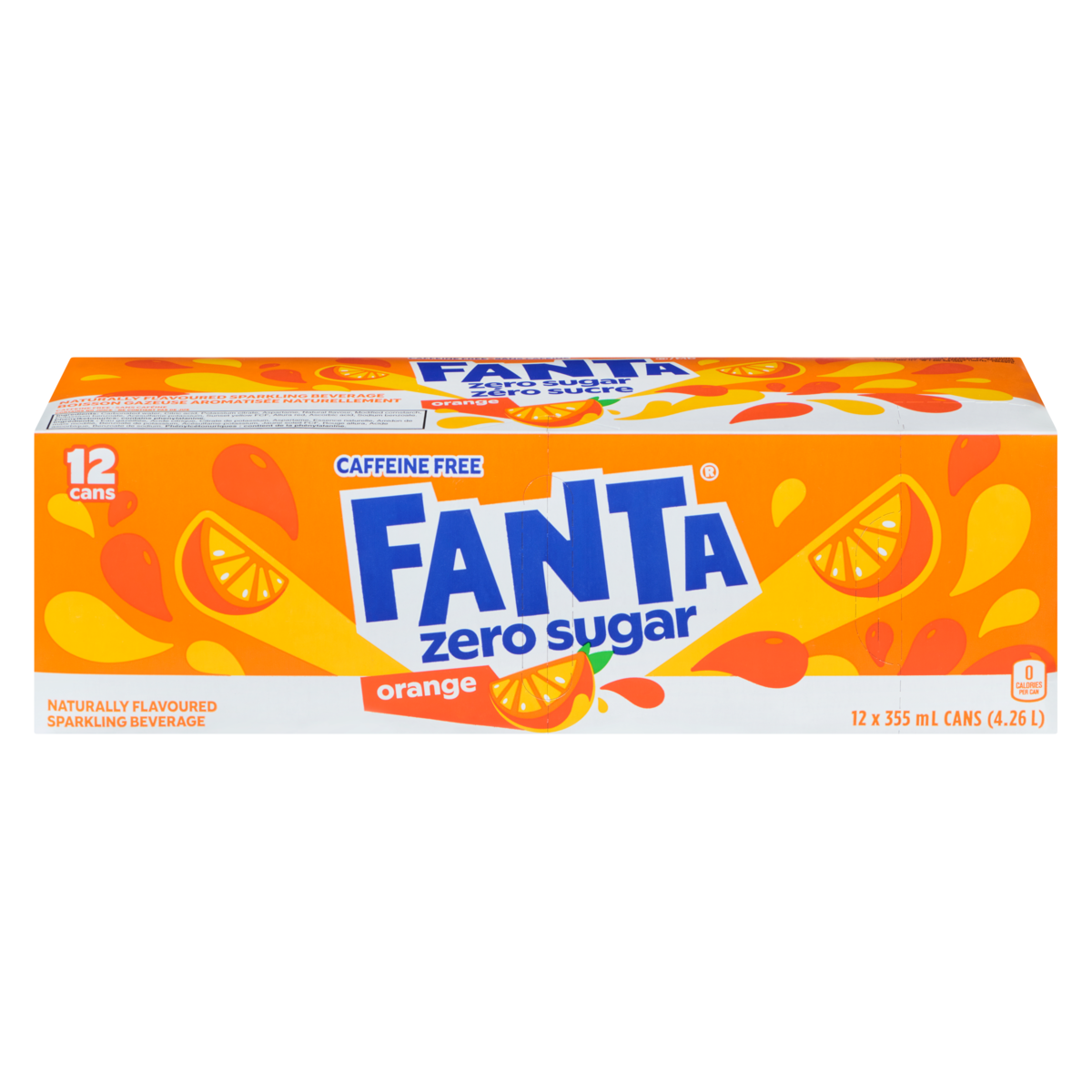 FANTA Zero Sugar Orange Soda