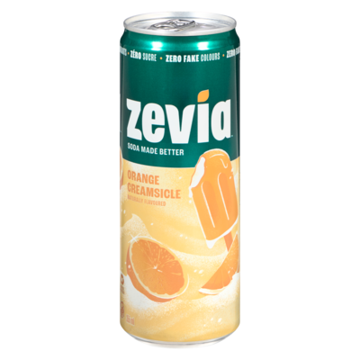 Zevia Soda Orange Creamsicle 355 ml, $0.84/100ml