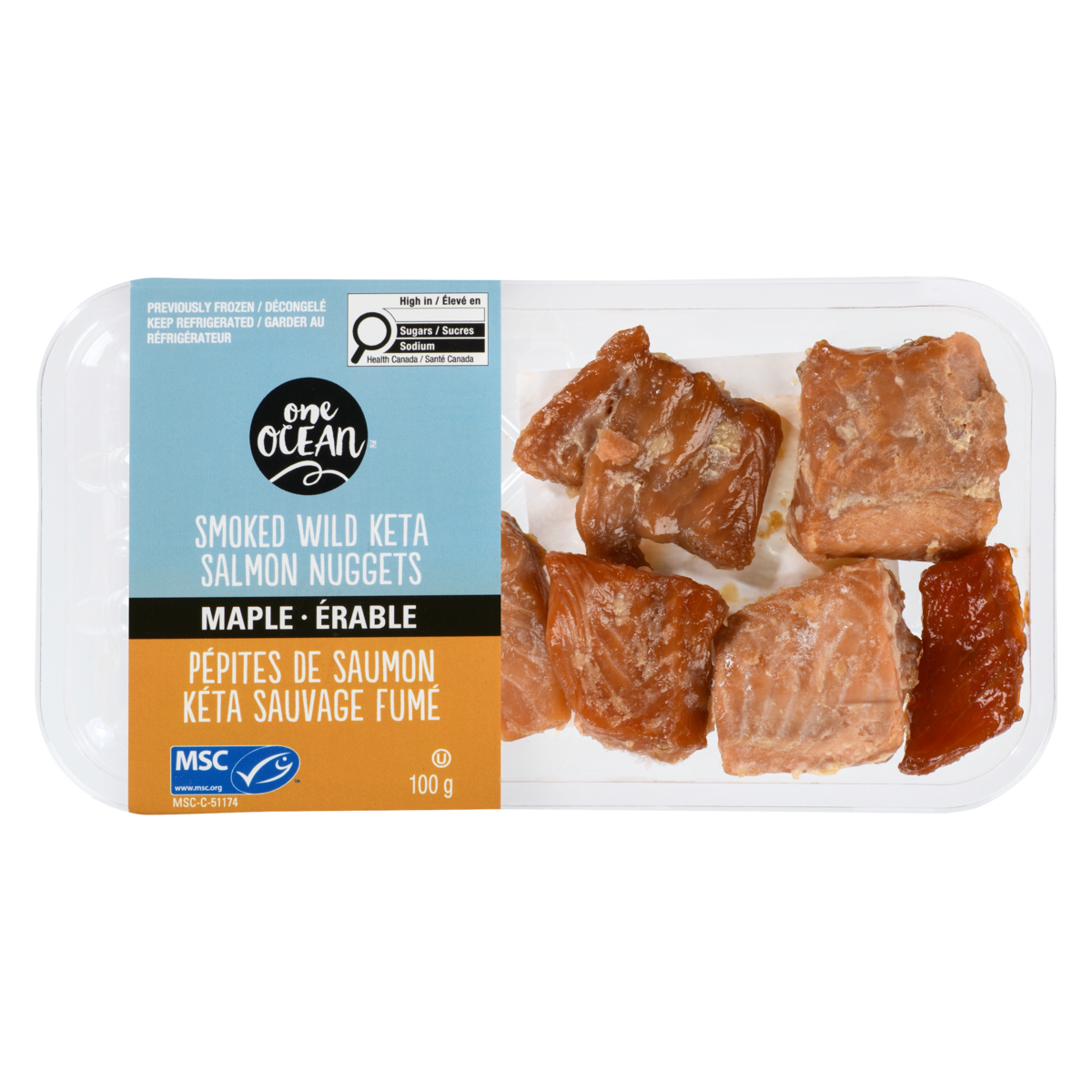 One Ocean Smoked Wild Keta Salmon, Maple