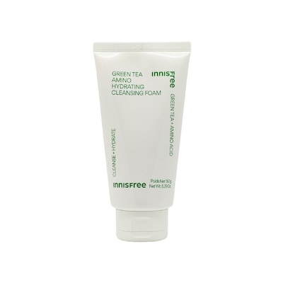 Innisfree Mousse nettoyante hydratante au thé vert et aux acides aminés d'Innisfre 150 g, 12,66 $/100g