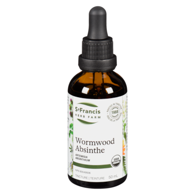 St Francis Herb Farm Tincture Wormwood 50 ml, $49.98/100ml