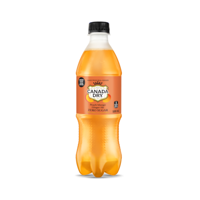Canada Dry Peach Mango Zero Sugar Ginger Ale 500 ml, $0.56/100ml