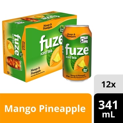 Fuze Mango and Pineapple Tea 12x341.0 ml, $0.20/100ml