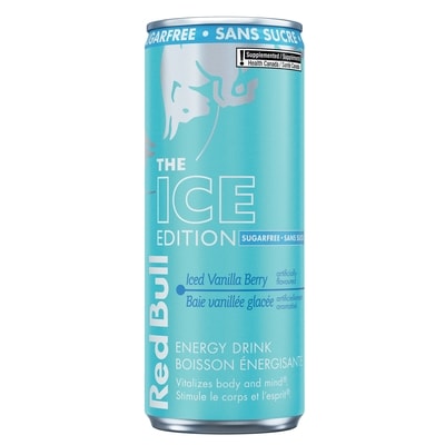 Red Bull Energy Drink Iced Vanilla Berry Sugarfree 250 ml, $1.40/100ml
