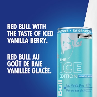 Energy Drink, Iced Vanilla Berry, Sugarfree