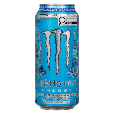 Energy Drink Ultra Blue Hawaiian