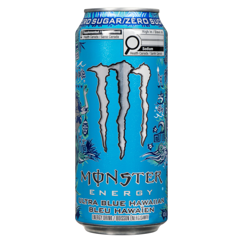 Energy Drink Ultra Blue Hawaiian