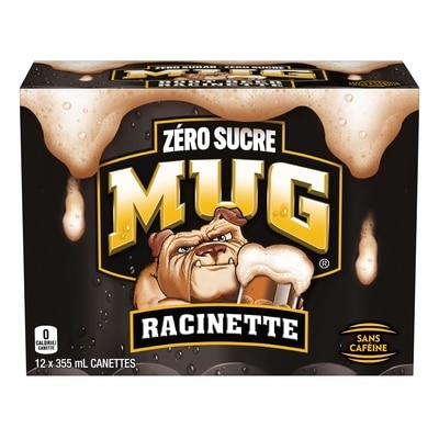 Mug Boissons gazeuses Zéro sucre Racinette 12x355.0 ml, 0,21 $/100ml