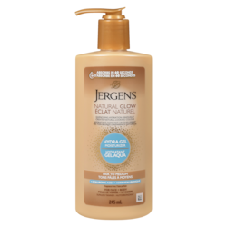 Jergens Hydra Gel Moisturizer, Fair to Medium - 245 ml | Loblaws