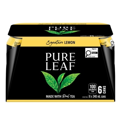 Pure Leaf Lemon 6x340.0 ml, $0.36/100ml