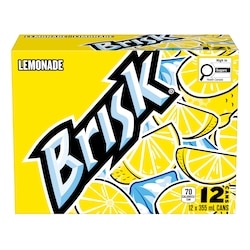 Brisk Lemonade Iced Tea 12x355.0 ml, $0.21/100ml