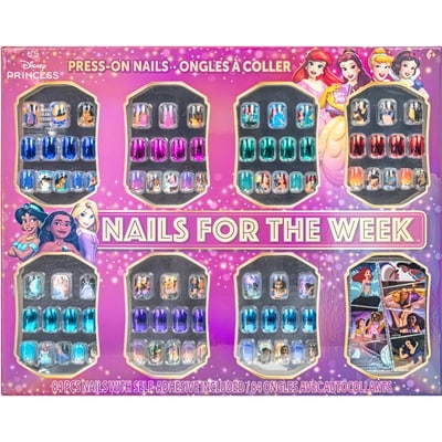 Disney 84pk Princess Press-on Nails 1 ea, $15.00/1ea