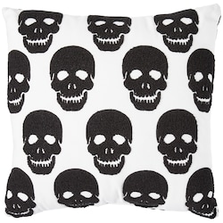 null Coussin avec motif de têtes de mort 1 ea, 19,00 $/1ch