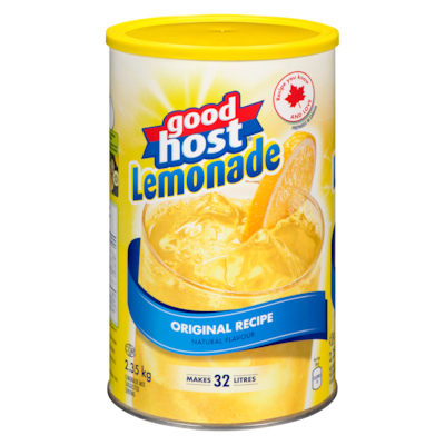 Goodhost Powdered Lemonade Mix, Original Recipe 2.35 kg, $0.68/100g