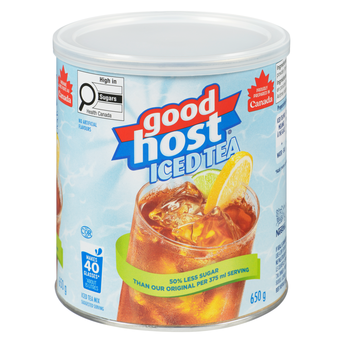 Goodhost Iced Tea Mix 50% Less Sugar