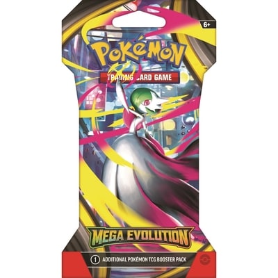 Pokemon Mega Evolution Sleeve Booster 1 ea, $8.00/1ea