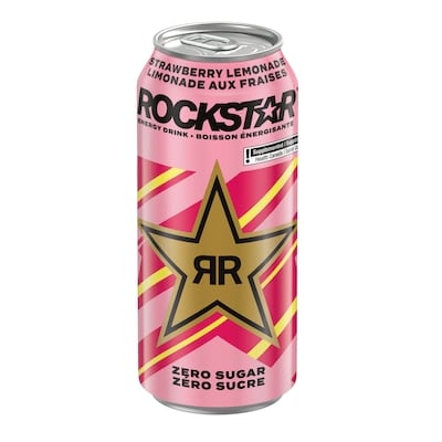 Rockstar Strawberry Lemonade Energy Drink 473 ml, $0.63/100ml